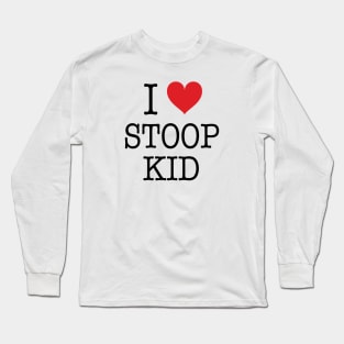 I Love Stoop Kid Shirt - Hey Arnold, Nickelodeon, The Splat Long Sleeve T-Shirt